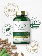 Olive Leaf Extract Capsules | 9000Mg | 100 Count | Non-Gmo, Gluten Free | High P