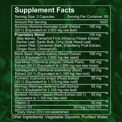 Herbal Complex Sea Moss Black Seed & Turmeric for General Wellness Support