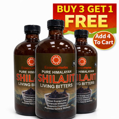 Shilajit Bitters 16 oz – Pure Himalayan Herbal Supplement Natural – 1 BOTTLE