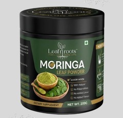 Premium Moringa Oleifera Leaf Powder 200g | Pure, Natural & Fresh