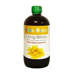 Sea Moss,Moringa Living Bitters – Natural Detox and Digestive Support -16oz-Pack