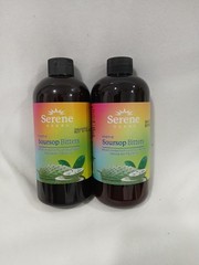 2 Packes Soursop Bitters Exotic Liquid Digestive Support & Immune Health NEW