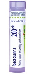 Boiron Ipecacuanha 200Ck Homeopathic Medicine for 80 Count (Pack of 1), White