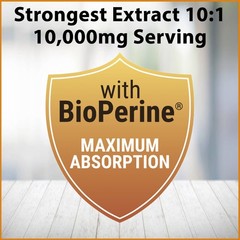 Premium Turmeric Curcumin Extract Pills 1000mg w/ Black Pepper Bioperine 60 Caps