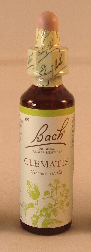 Bach Flower Remedies, Clematis 20ml. BBE 12/2029