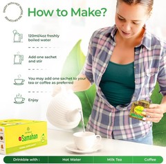 SAMAHAN Ayurvedic Herbal Tea, Ceylon 100% Natural,Immune Booster,Help Cold & Flu