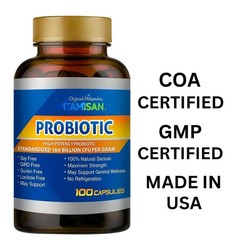 BACTISupport PROBIOTIC NATURAL 100 BILLION CFUs ULTRA STRENGHT ULTIMATE FLORA