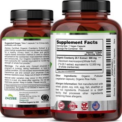 Certified Kosher Cranberry 25:1 Extract – 6 Supply