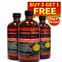 Amenazel Soursop Bitters 16 oz – Natural Herbal Supplement | Plant-Based