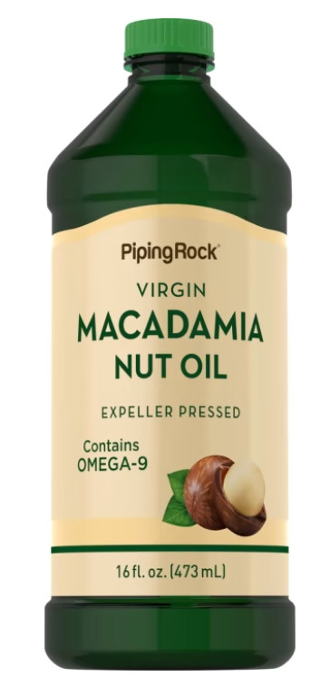 Macadamia Nut Oil, 16 fl oz (473 mL) Bottle
