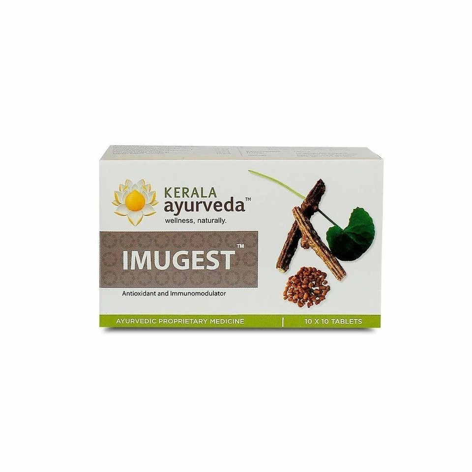 Kerala Ayurveda IMUGEST Tablets (Immunity Booster) 100 Tab Herbal Ayurvedic h076