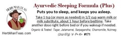 Sleeping Tonic – Strong Knock-Out Formula #171