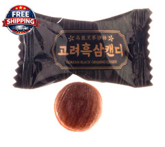 Korean Premium Black Ginseng Candy Hard Candy 280G – Strong Ginseng Taste/Good f
