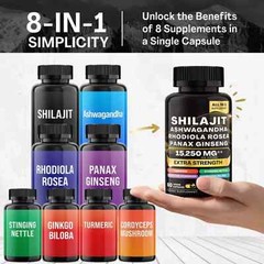 6X Dynamic Vitality Bundle – Sea Moss Multivitamin & Shilajit Power Combo US