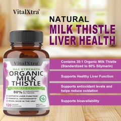 Immune System Health Supplements Liver Detox Antioxidant Support 30-120 Capsules