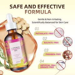 2-Pack Caramela Beauty Cyperus Rotundus Oil Hair Reduction Formula 2 fl oz