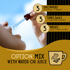 California Poppy Extract – Easy Liquid Drops – Made in the USA