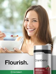 Cranberry Supplement | 4800mg | 300 Softgels | Non-GMO | by Horbaach