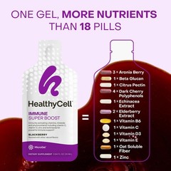 Healthycell Immune Super Boost Daily Liquid Supplement – 14 Gel Packs