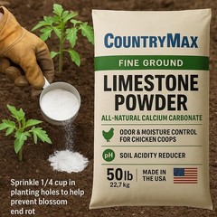 50 lb Fine Ground Stone Powder – Chemical-Free Soil Conditioner for Gardens