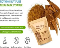 Neem Bark Powder 16 Oz (1 lb) – Dental and Digestion Support – Tooth Powder