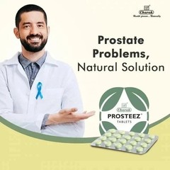 Charak Prosteez Ayurvedic Tablet – 100 Tablets ( 5 Strips) Prostate Health