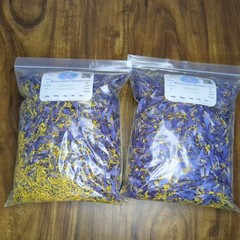 Dried Blue Lotus Flower Petals Nymphaea Caerulea Organic Pure Natural Herbal Tea