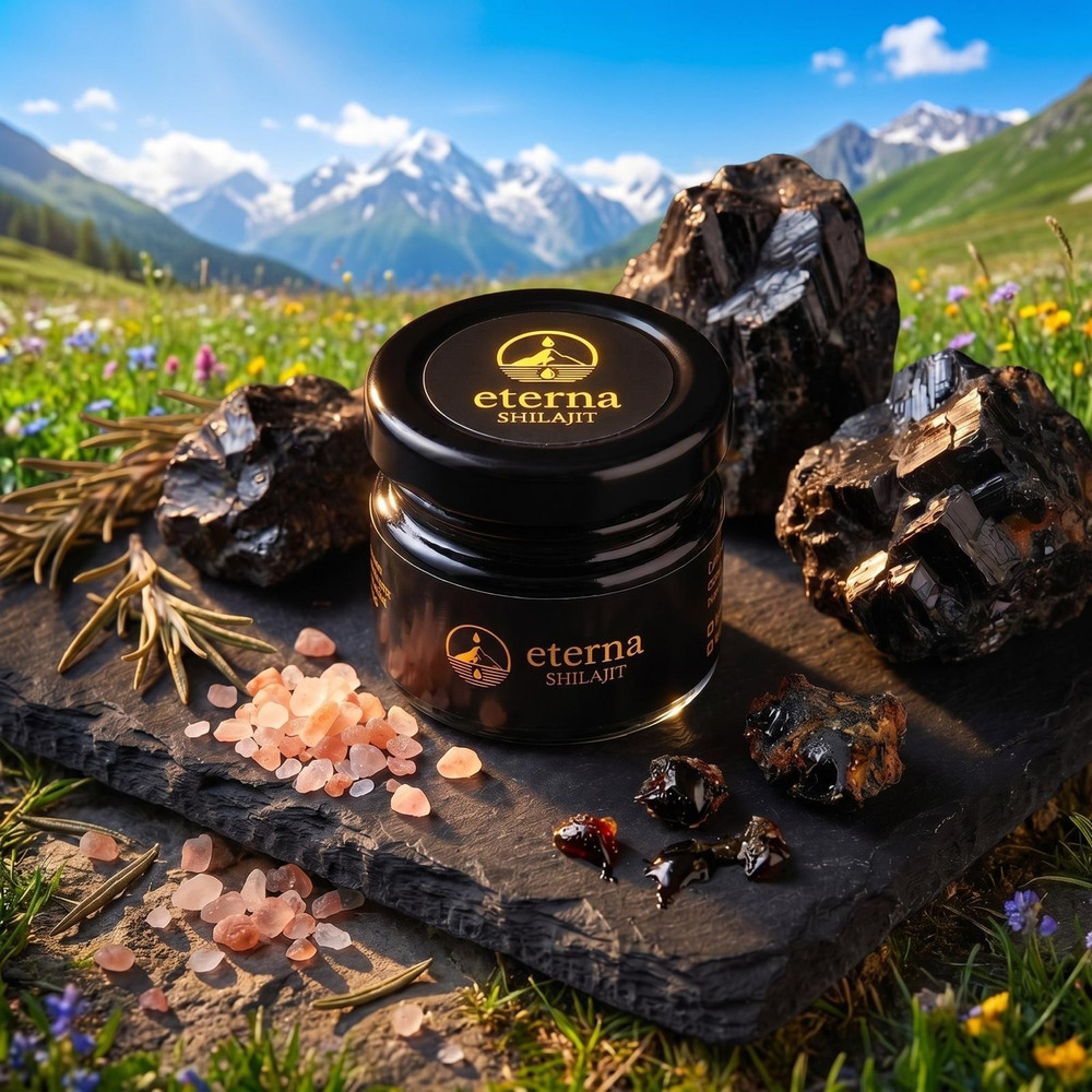 Pure 100% Himalayan Shilajit,Soft Resin,Organic,Extremely Potent,Fulvic Acid 25G
