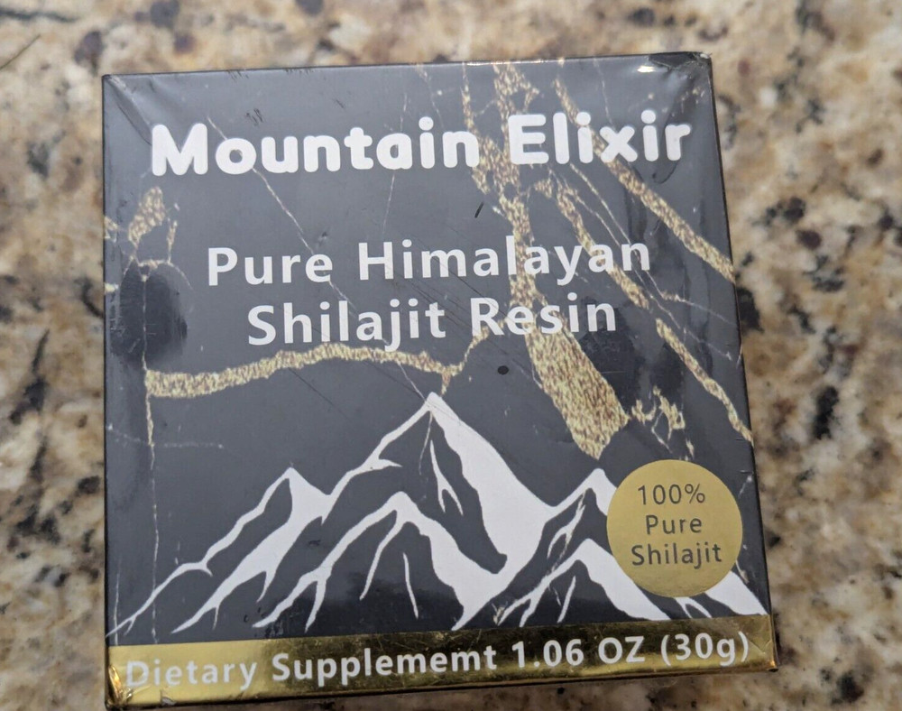 Mountain Elixir Pure Himalayan Shilajit Resin 1.06 oz exp: 11/2026