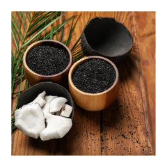 Activated Charcoal Capsules Coconut Shell 725mg 2.8X Larger Than Regular Caps