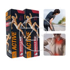 2x60g Tiger Balm Active Muscle Rub Pain Relievers Non Greasy Pain Relief Cream