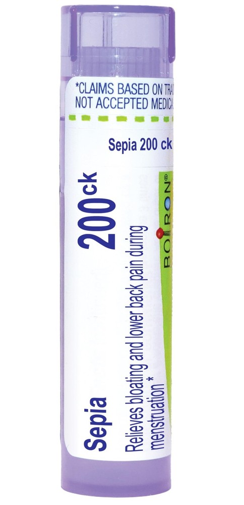 Boiron Sepia 200Ck Homeopathic Medicine for Mood 80 Count (Pack of 1), White