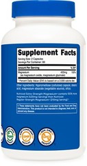 Nutricost Magnesium+ Extra Strength 420mg, 120 Capsules – 60 Servings