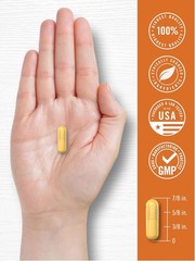 Turmeric Curcumin 2400mg | 180 Capsules | Non-GMO, Gluten Free | by Carlyle