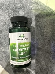 Swanson Spearmint Leaf (Mentha Spicata) – Full Spectrum Herbal Supplement