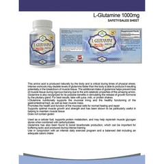 Noni Fruit Immune Support Antioxidant & L-Glutamine Muscle Supplement 60 Tablets