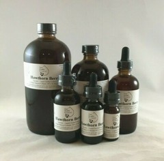 Hawthorn Berry Tincture, Extract, Highest Quality and Strength, Heart