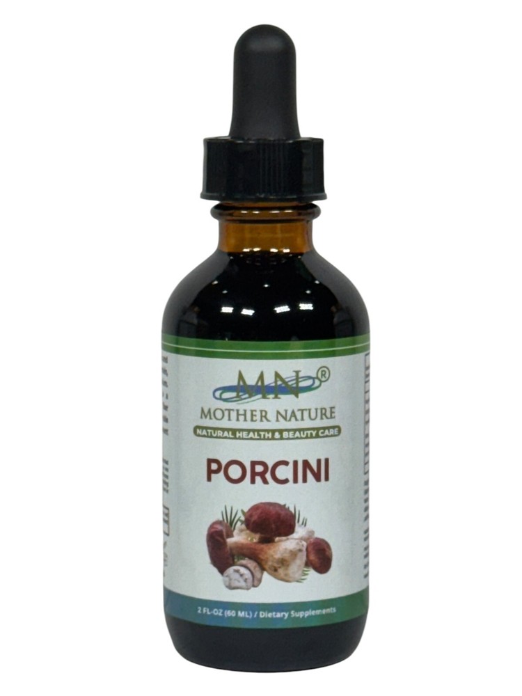 Mother Nature Porcini Mushrooms Dietary Supplements – 60 ML