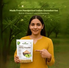 100% Pure Amla Powder 200g | Natural Herbal Supplement Powder