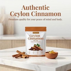 Metabolae Ceylon Cinnamon SoftGels with MCT Oil, Highly Bioavailable Herbal Ext