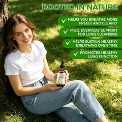 Mullein Drops for Lungs, Mullein Leaf Extract Supplement, Support Lung Health…