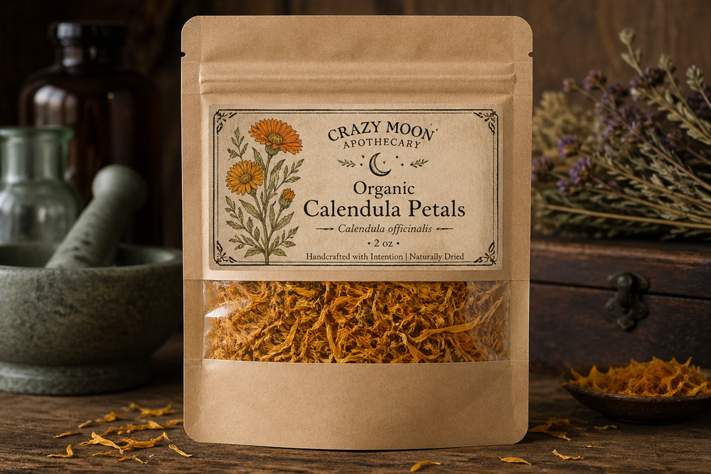 Organic Calendula Petals – Dried – Herbal Skin Care