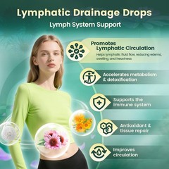21 in 1 Lymphatic Drainage Supplements Drops Natural Immune System Support 2