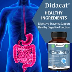 Candida Advanced Complex With Digestive Enzymes – Supports Healthy Gut Flora