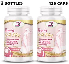 PUERARIA MIRIFICA GOLD PLUS KWAO KRUA 120 Capsules Natural ORGANIC 2 BOTTLES