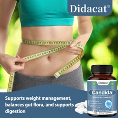 Complex Candida Probiotic Detox Cleanse & Yeast Supplement 30/60/120Capsules