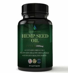 Mushroom Complex Immune Support & Hemp Seed Oil Healthy Skin Joint Supplement