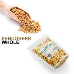 Fenugreek Seeds Trigonella foenum-graecum Whole (Methi) Seed 100% Raw Bulk