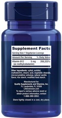 VITAMIN B 12 ENERGY BRAIN NERVE COGNITIVE HEALTH 60 LOZENGES LIFE EXTENSION