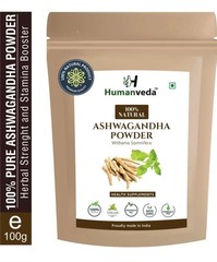 100% Pure Ashwagandha Powder | Finely Ground | 100 g Resealable Pack